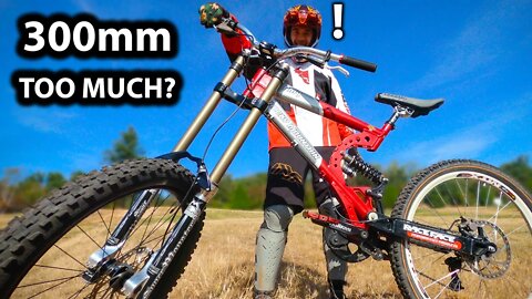 The Most EPIC MTB FORK EVER MADE!! 12” ‘Supermonster’ - How does this ride?