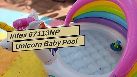 Intex 57113NP Unicorn Baby Pool