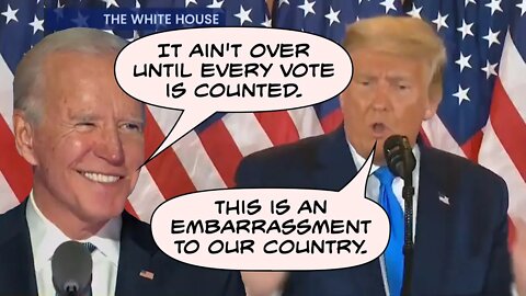Trump Complains About Ballots Being Counted