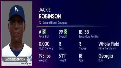 How To Create Jackie Robinson MLB 22