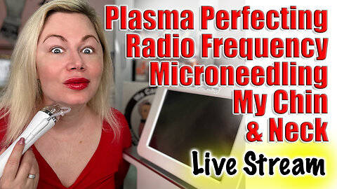 Let's Radio Frequency Microneedle my Neck and Chin | Plasma Perfecting | Code Jessica500 saves $500!
