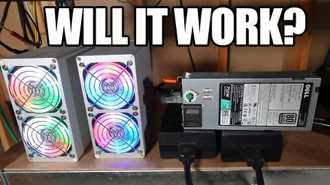 Running Ipollo Miners, Goldshell Box Miners Off Server PSUs