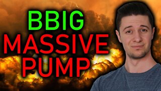BBIG Stock PUMPING UP MASSIVELY TODAY | KNOW THIS
