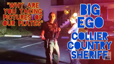 Cop Confronts Me And Instantly Regrets It. Copwatch. Collier County Sheriff. Naples Florida.