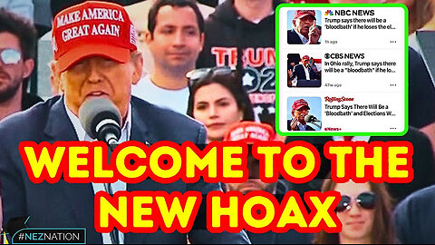 Lying Main Stream Media Invents NEW HOAX to Get Trump! MASSIVE Disinformation Campaign