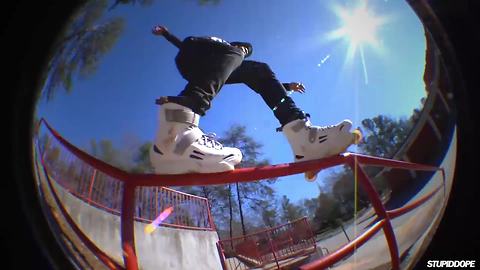 Unreal rollerblading skills will blow your mind