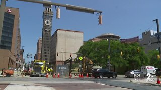 Water restored after steam pipe explosion, but one street remains closed