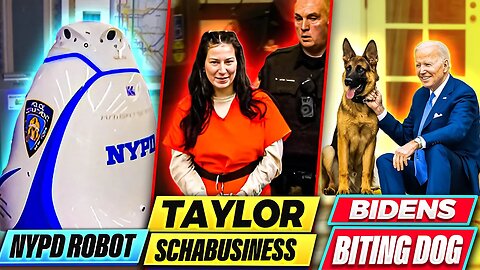 | NYPD Robot | Taylor Schabusiness | Bidens Biting Dog | Benny & Steve Show Current Events Podcast |