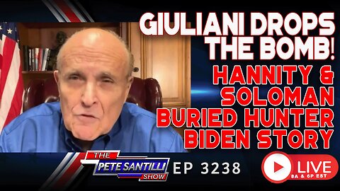 GIULIANI DROPS THE BOMB! HANNITY & SOLOMAN BURIED HUNTER BIDEN STORY | EP 3238 6PM