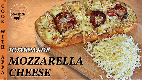 Mozzarella Cheese | Buffalo Mozzarella | Oaxaca Cheese | Provolone |Cheese Garlic Bread | #cheese