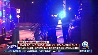 Man found dead in parking lot after overnight Riviera Beach shooting