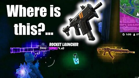 Looking For The Unvaulted Rapid Fire SMG In Fortnite (Update 15.50)