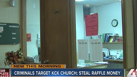 Thieves steal cash from a KCK church
