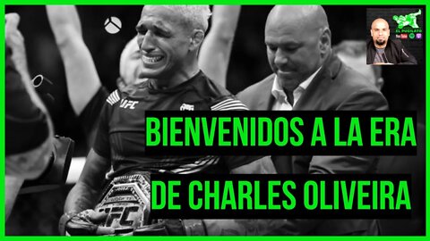 Charles Oliveira es el nuevo campeón ¡SE LOS DIJE!