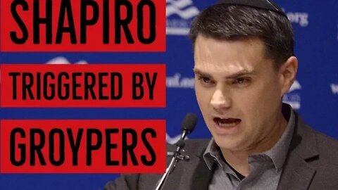 Ben Shapiro TRIGGERED by Groyper Uprising