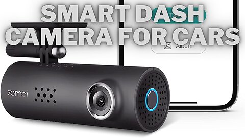 70mai Smart Dash Cam 1S 1080P Full HD for Cars
