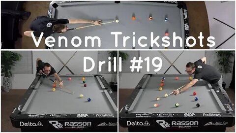 Billiards Drill #19 - 'Clean Slate' - Venom Trickshots