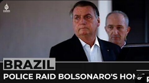 Brazilian police raid ex-President Bolsonaro’s home, seize phone
