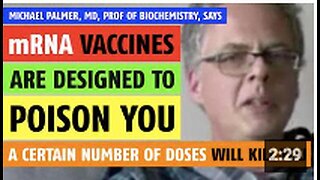 mRNA vaccines are designed to poison people; a certain number of doses will kill you