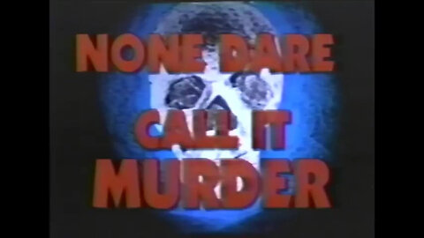 None Dare Call it Murder [1996 - Anthony J. Hilder]