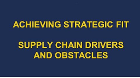Supply Chain Management and its Drivers