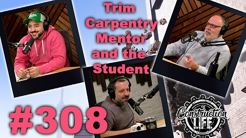 #308 Andrew Prete Carpenter on Site Inc. & Gabriel DiVito of Zinnia Place talk trim carpentry