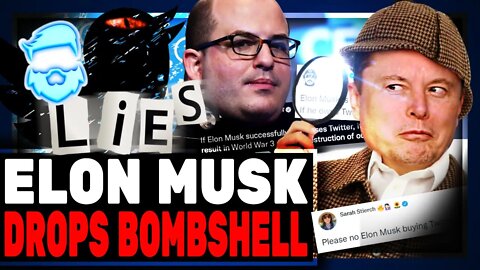 Elon Musk Just Revealed His Twitter Terms Of Service As CNN Has Brian Stelter In Total Meltdown!
