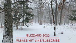 Deep Snow Walking Struggle - Blizzard 2022