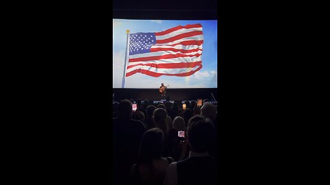 Victory Boyd Singing Our National Anthem at ‘The Great Awakening Premiere