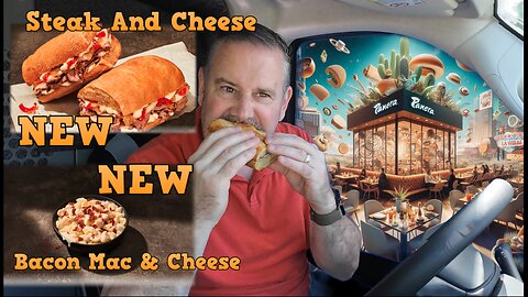 Panera's NEW Bacon Mac&Cheese and Cheesesteak Review
