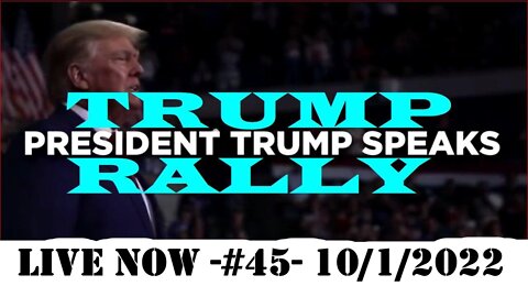 PRESIDENT DONALD TRUMP SAVE AMERICA RALLY LIVE IN WARREN, MI 10/1/22