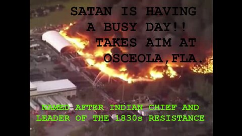 ANOTHER ATTACK 2/16 - OSCEOLA FLA. NAMED AFTER LEGENDARY CHIEF LEADER OF THE 1830'S RESISTANCE!