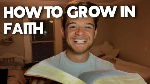 HOW TO GROW IN FAITH || + LIVE CALL IN