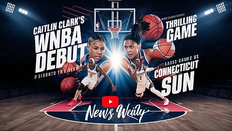 Caitlin Clark's WNBA Debut: 20 Points, 10 Turnovers | Indiana Fever vs Connecticut Sun Highlights