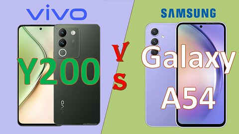 Vivo Y200 VS Samsung Galaxy A54 | Full Comparison | @technoideas360