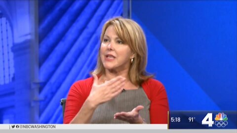 Hateful race bating NBC4 Leftist anchor Wendy Rieger gives updates on her brain cancer
