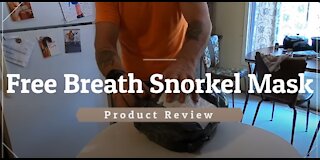Free Breath snorkel mask - unboxing and review