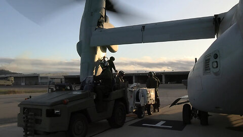 B-Roll: VMM-363 inserts Australian Army Soldiers into the field