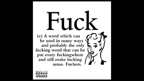 THE WORD: FUCK