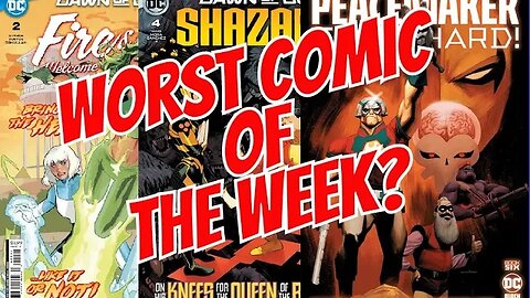 This Comic Is Trash! What Is The Worst Comic This Week? Weekly Comic Book Review 10/4/20