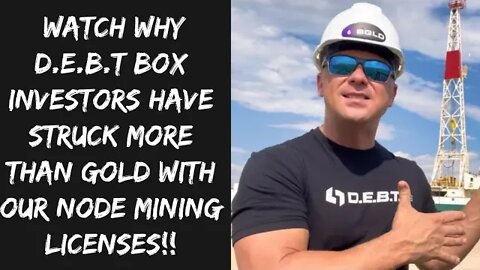 This Is WHY I'm Buying Mining Nodes | The Debt Box Scan Technology Explained | WE ARE EARLY PEOPLE!!