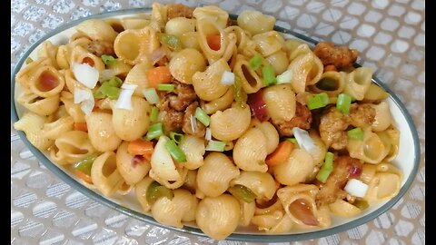 Manchurian Macaroni/Pasta
