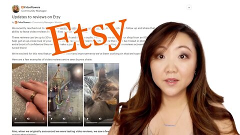 Etsy Shoppers Can Now Leave Video Reviews 🛍️ Who Asked for This Feature???