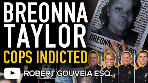 Breonna Taylor Cops INDICTED on Federal CONSPIRACY Charges for FALSIFYING Search Warrant Affidavit