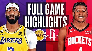 Los Angeles Lakers vs. Houston Rockets Full Game Highlights | Apr 2 | 2022-2023 NBA Season