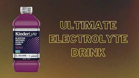 Kinderlyte: The Ultimate Electrolyte Drink for Kids and Adults | Stuff Zone