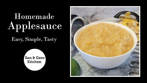 Homemade Applesauce Recipe