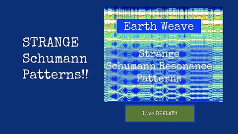 Energy Talk 12 LIVE Earth Weave - Schumann Resonance + Surprise Guest - REPLAY