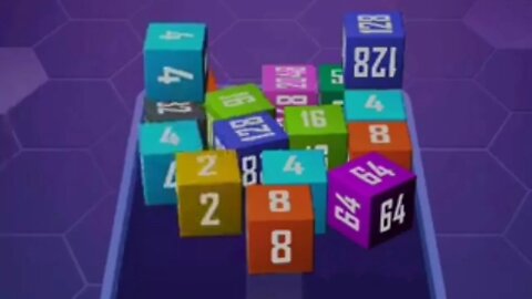 Math game with Physics - 2048 Cube Winner gameplay 01 - Math Games
