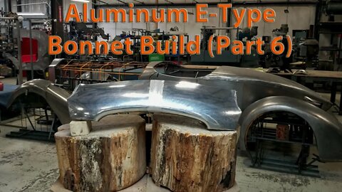 Metal Shaping: Jaguar E-Type Aluminum Bonnet Build (Part 6)